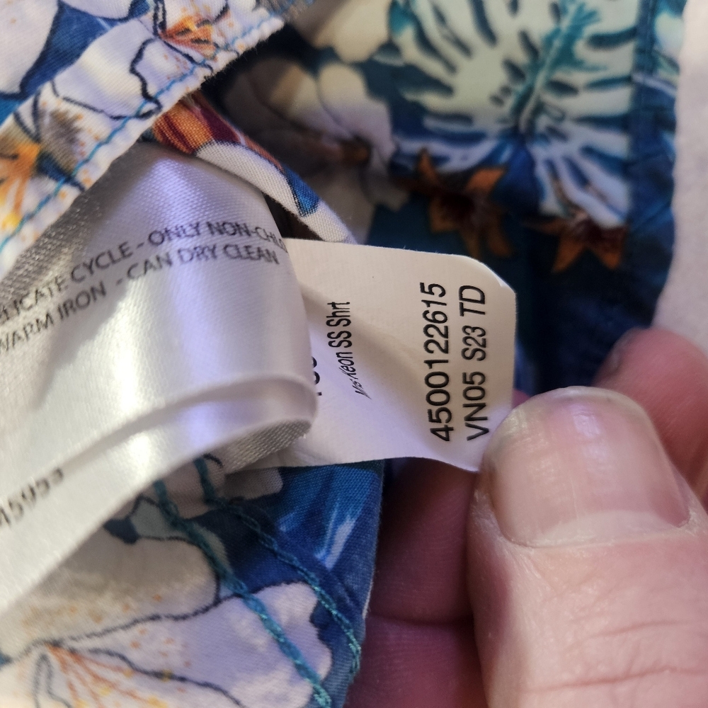 Ariat Tropical Button Up Shirt XXL - Picture 7 of 10